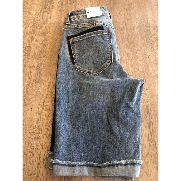 INC Core Denim Mid Rise Bermuda Shorts - 4/27 - Picture 6 of 8